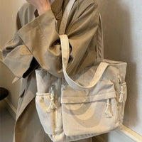 Corduroy Travel Shoulder Bag