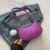 Mini Felt Saddle Bag