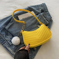 Mini Felt Saddle Bag