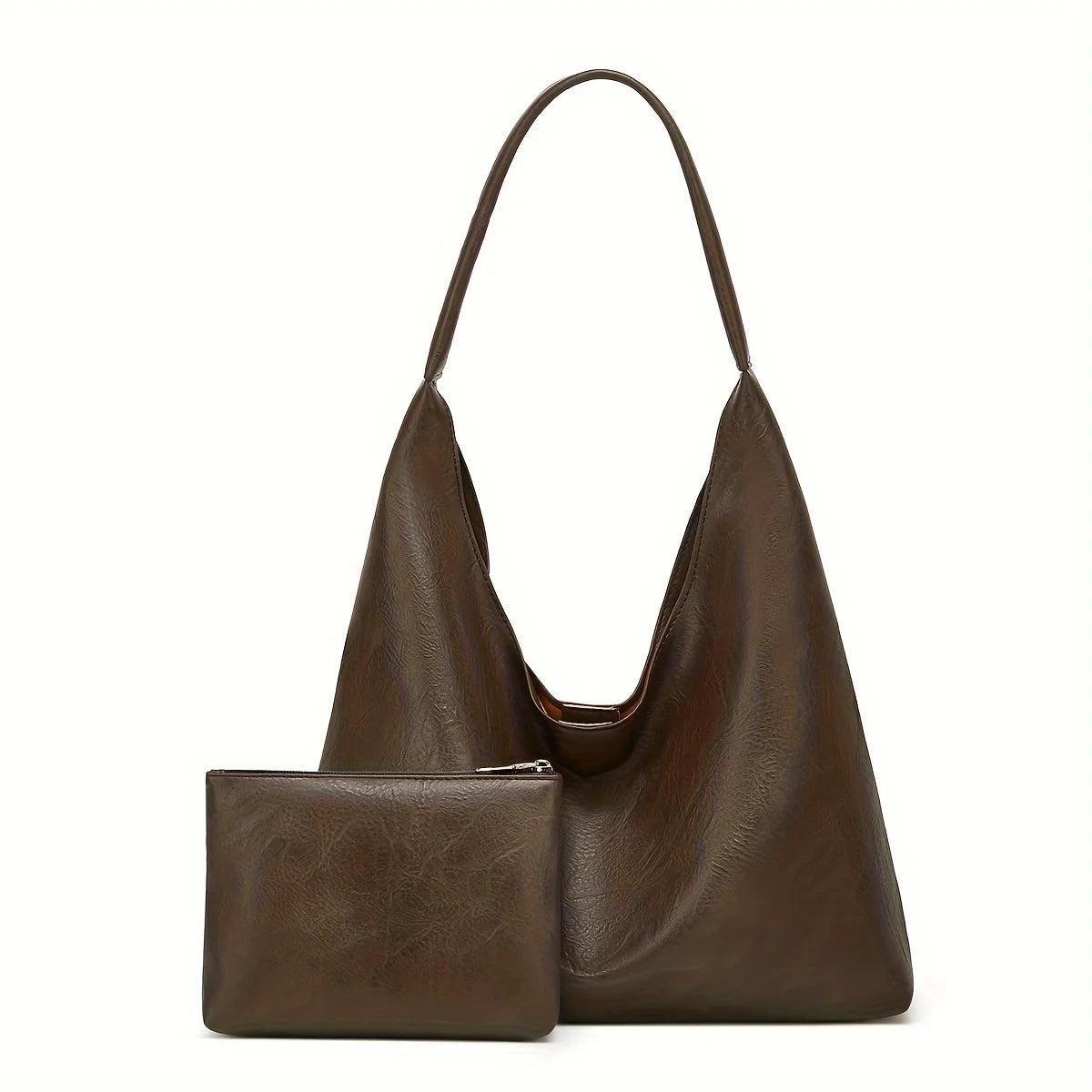 Minimalist Retro Shoulder Tote