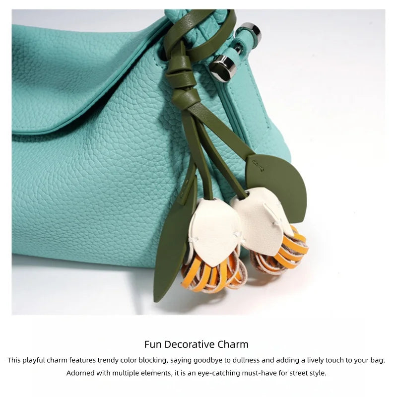 Full Grain Leather Crossbody Bag