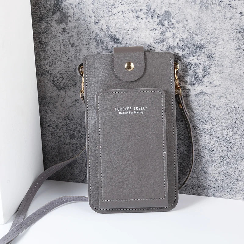 Compact Phone Wallet Crossbody Bag