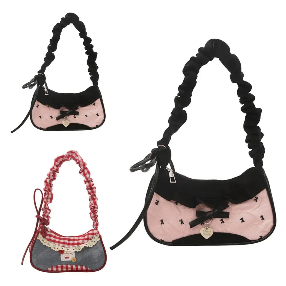 Lace Underarm Shoulder Bag