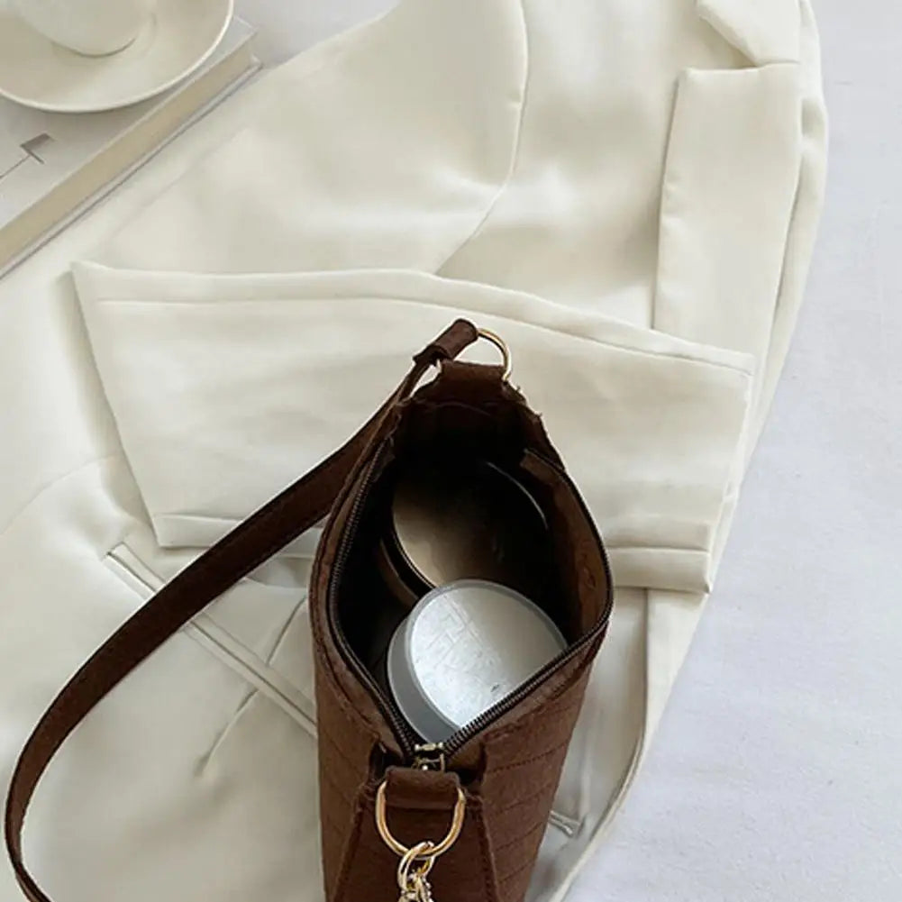 Mini Felt Saddle Bag