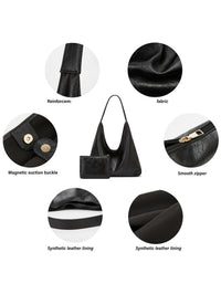 Minimalist Retro Shoulder Tote