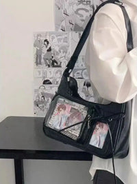 Y2K Clear Ita Crossbody Bag