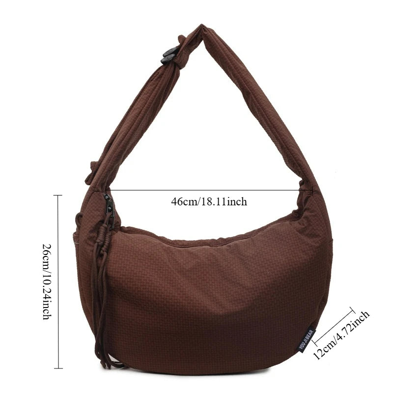 Premium Leather Slouchy Hobo Bag