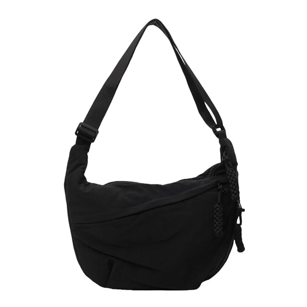 Canvas Dumpling Hobo Bag