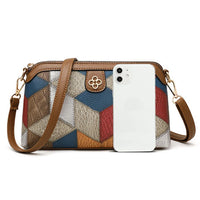 Ethnic Color Block Sling Bag