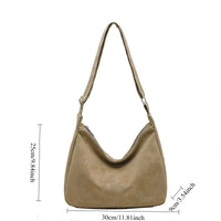 Casual Retro Hobo Shoulder Bag
