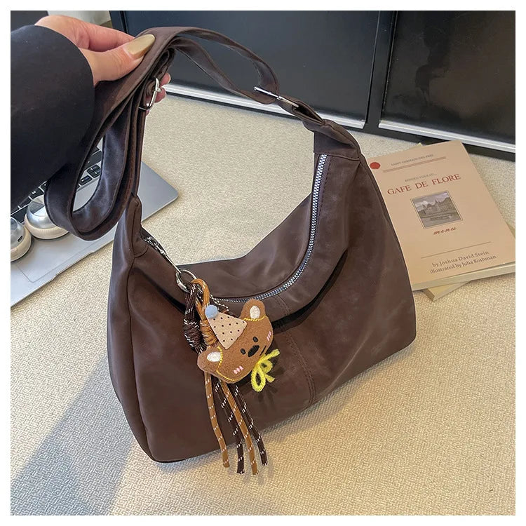 Casual Retro Hobo Shoulder Bag