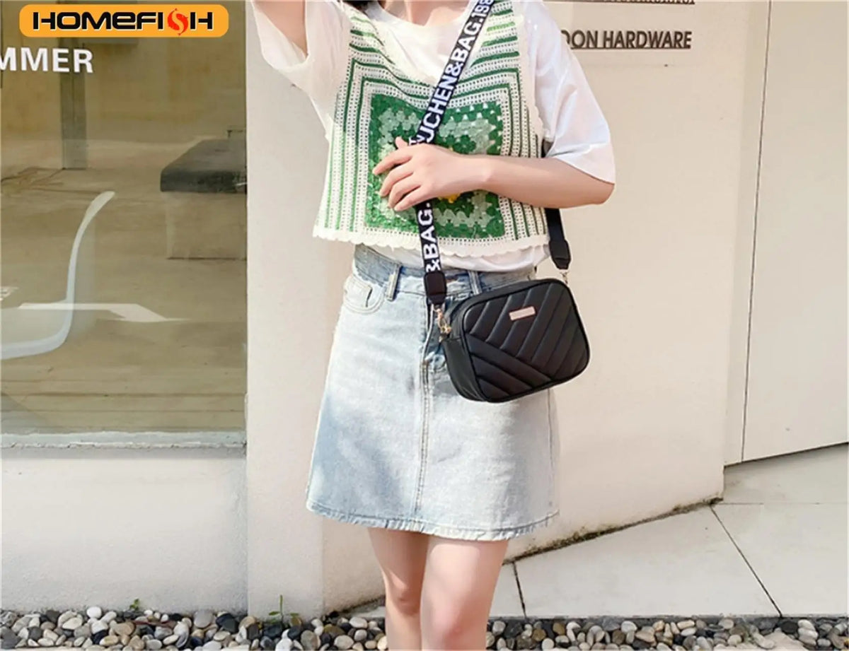 Vegan Leather Phone Crossbody Bag