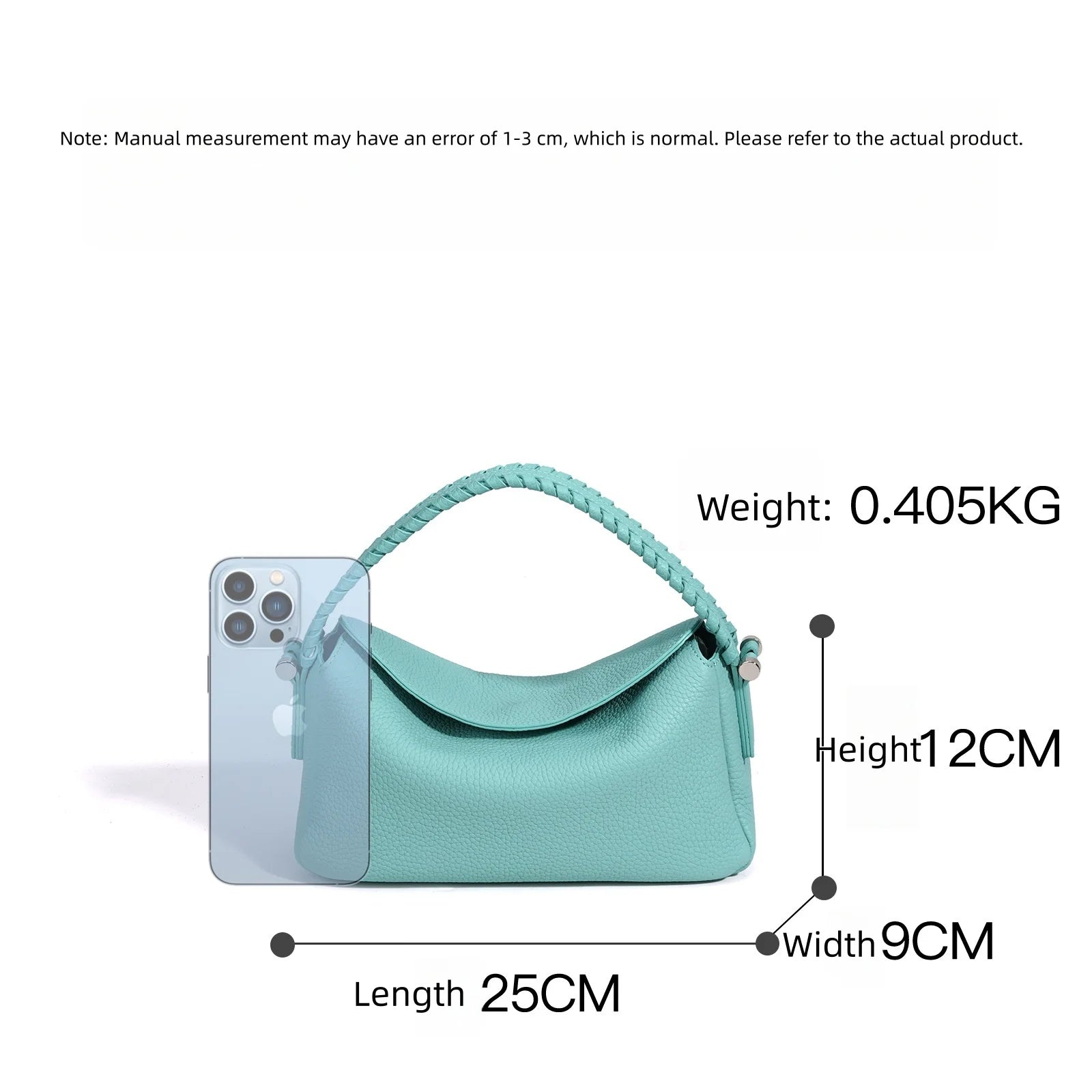 Full Grain Leather Crossbody Bag