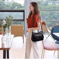 Lightweight Multi-Layer Shoulder Bag