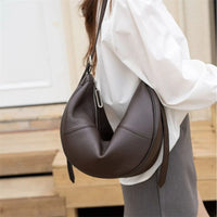 Soft Cowhide Leather Shoulder Bag