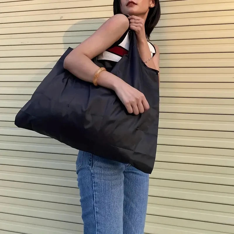 Foldable Reusable Travel Tote