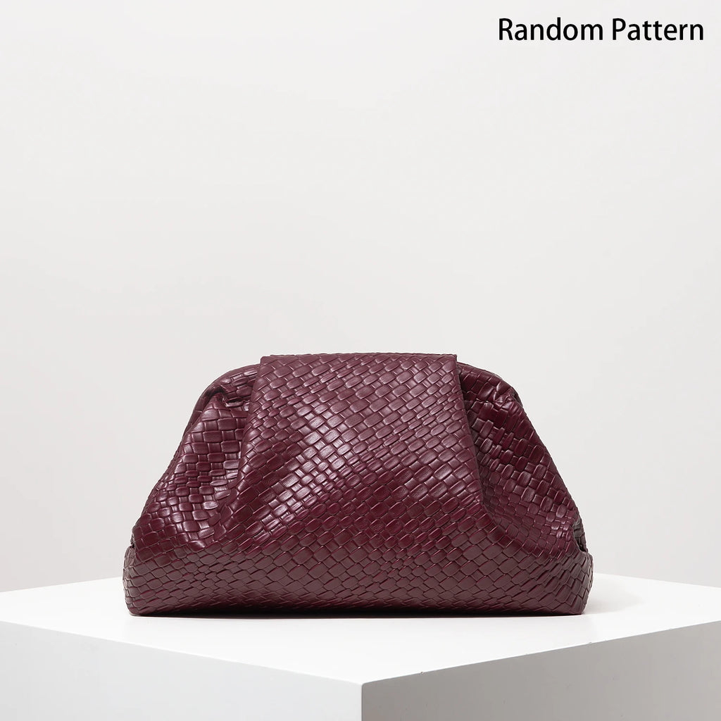 Woven Pattern Large Handbag