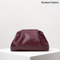 Woven Pattern Large Handbag