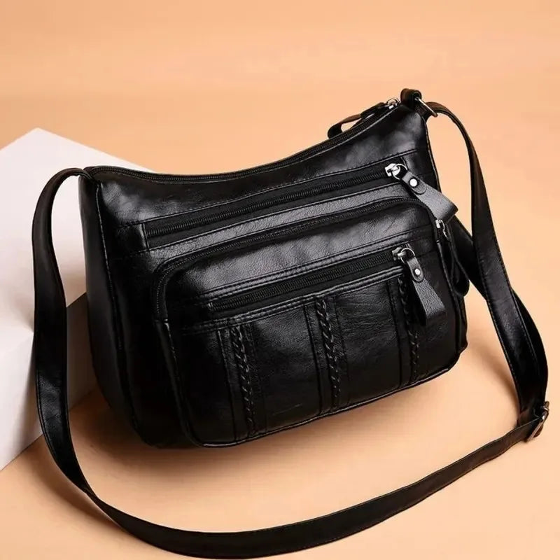 Lightweight Multi-Layer Shoulder Bag