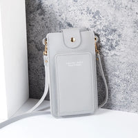 Compact Phone Wallet Crossbody Bag