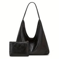 Minimalist Retro Shoulder Tote