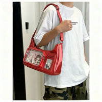 Preppy Clear Ita School Bag