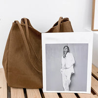 Eco Canvas Grocery Tote Bag