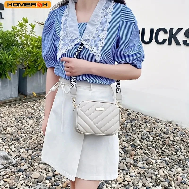 Vegan Leather Phone Crossbody Bag