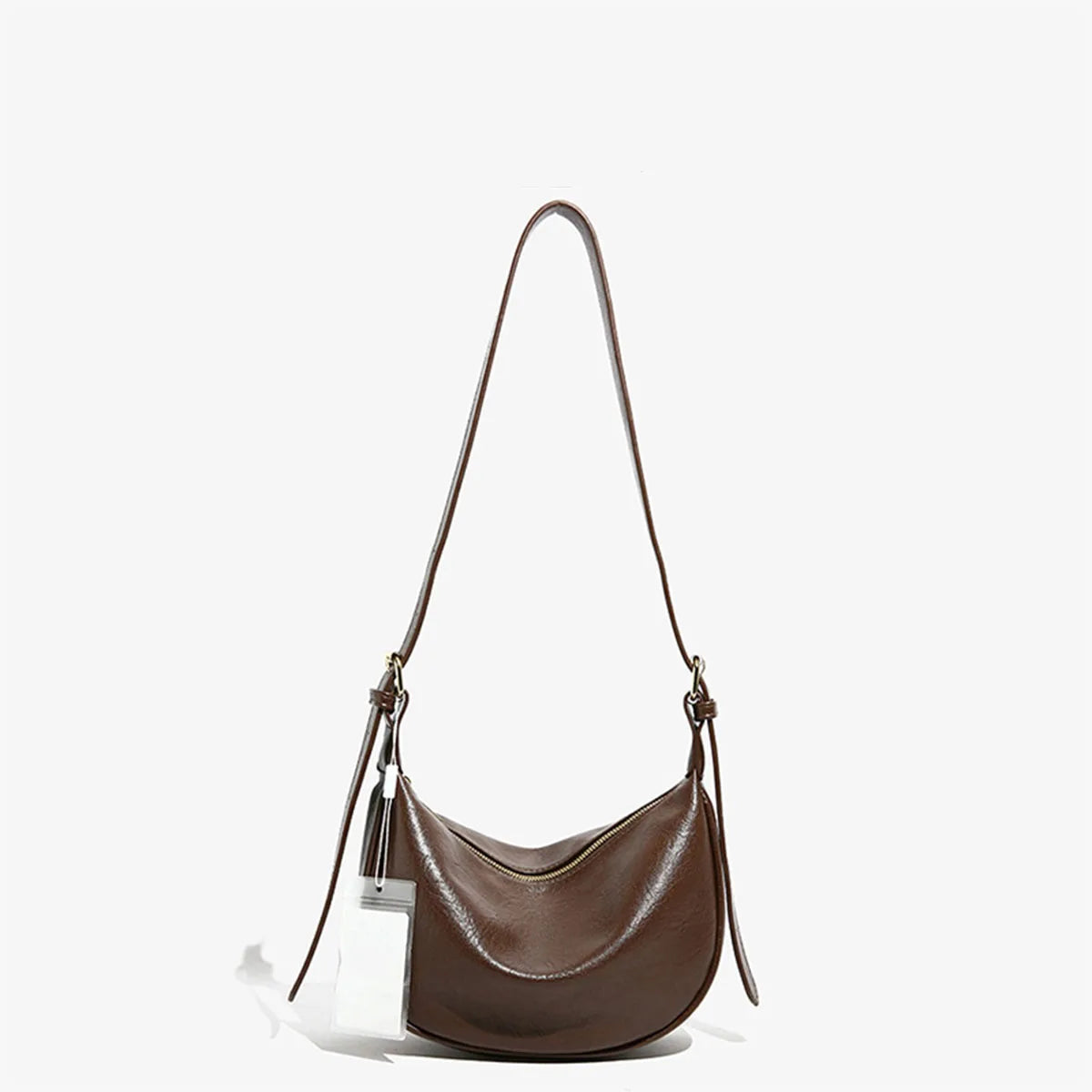 Vintage Croissant Shoulder Bag