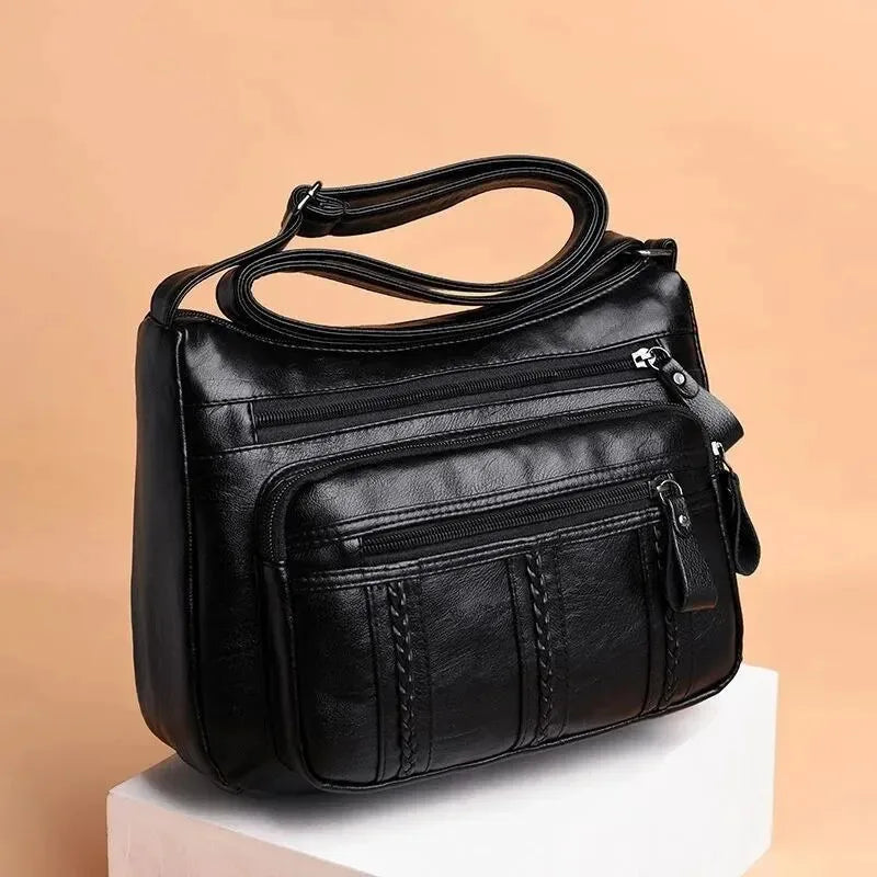 Lightweight Multi-Layer Shoulder Bag