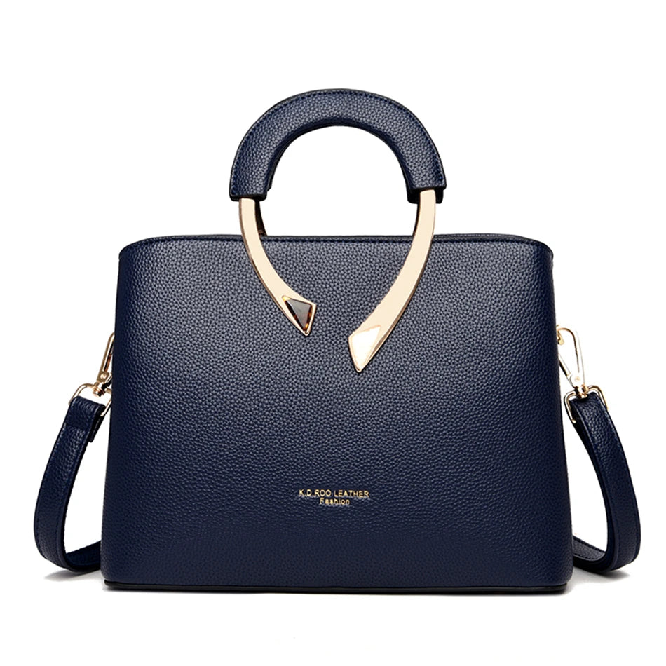 Premium Genuine Leather Tote Bag
