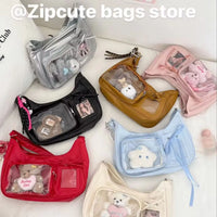 Y2K Clear Ita Crossbody Bag