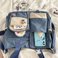 Waterproof Canvas Shoulder Tote