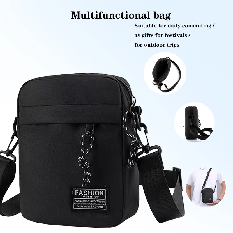 Men's Nylon Everyday Sling Bag