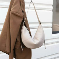 Soft Cowhide Leather Shoulder Bag