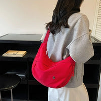 Korean Style Textured Hobo Bag