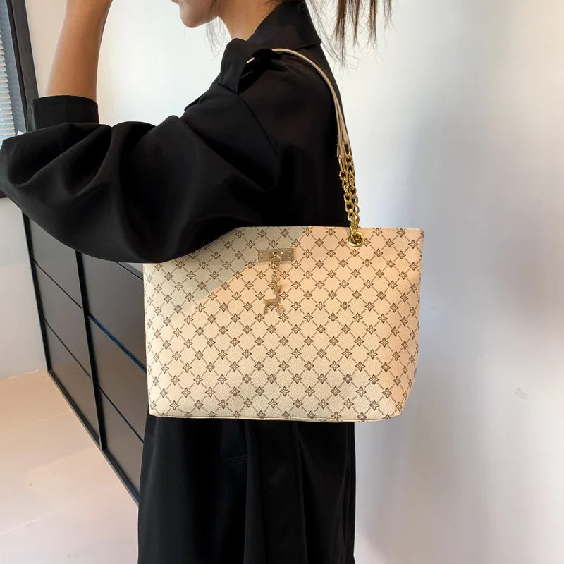 Soft-Touch Large Tote Bag