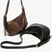 Vintage Croissant Shoulder Bag