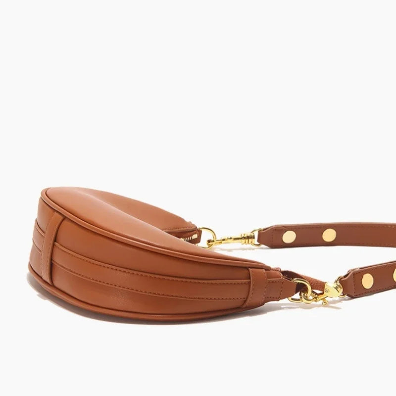 Soft Half Moon Underarm Bag