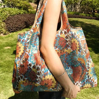 Foldable Reusable Travel Tote