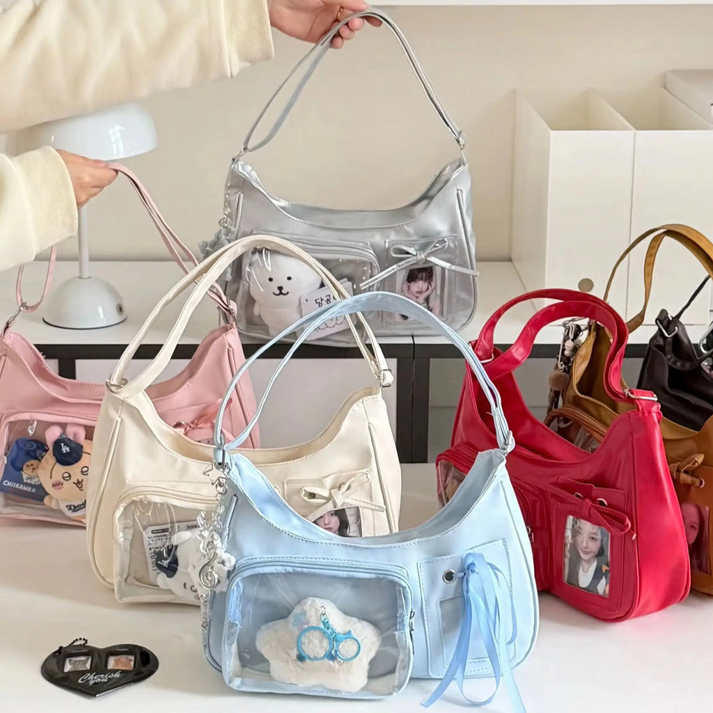 Y2K Clear Ita Crossbody Bag
