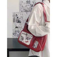Preppy Clear Ita School Bag