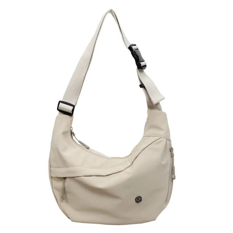 Korean Style Textured Hobo Bag