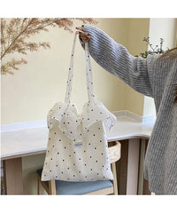 Chiffon Mesh Layered Tote Bag