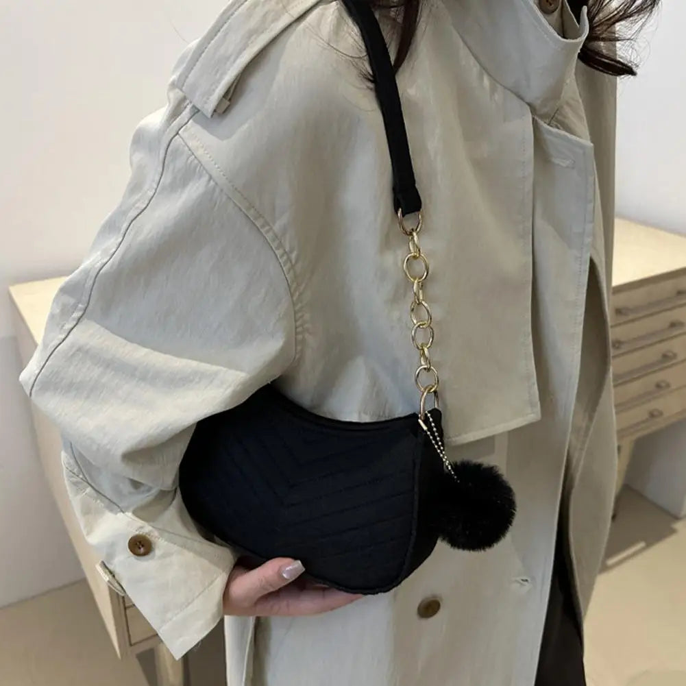Mini Felt Saddle Bag