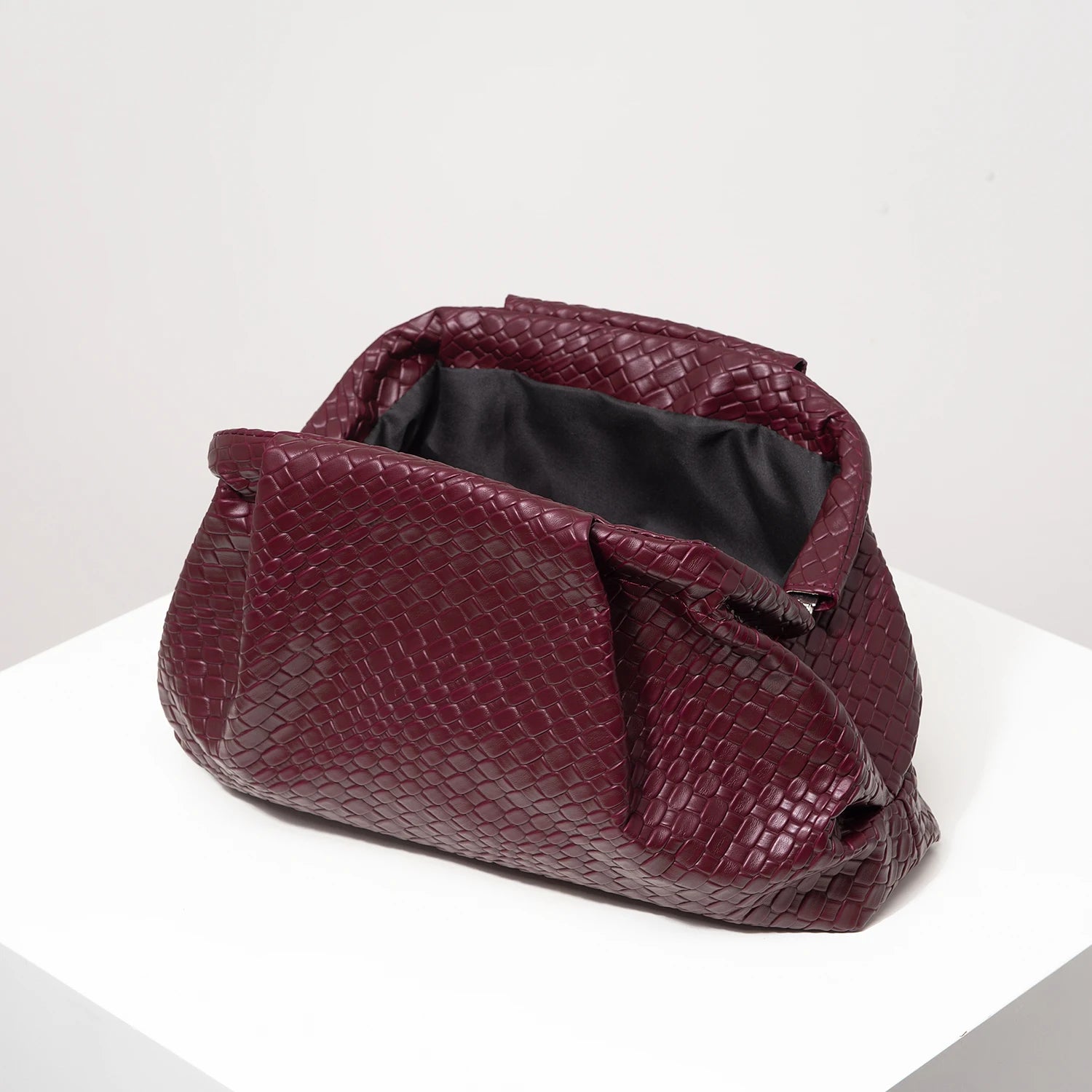 Woven Pattern Large Handbag