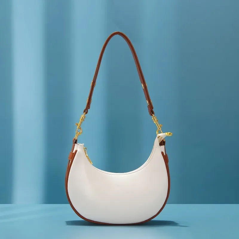 Soft Half Moon Underarm Bag