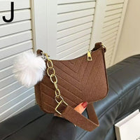 Mini Felt Saddle Bag
