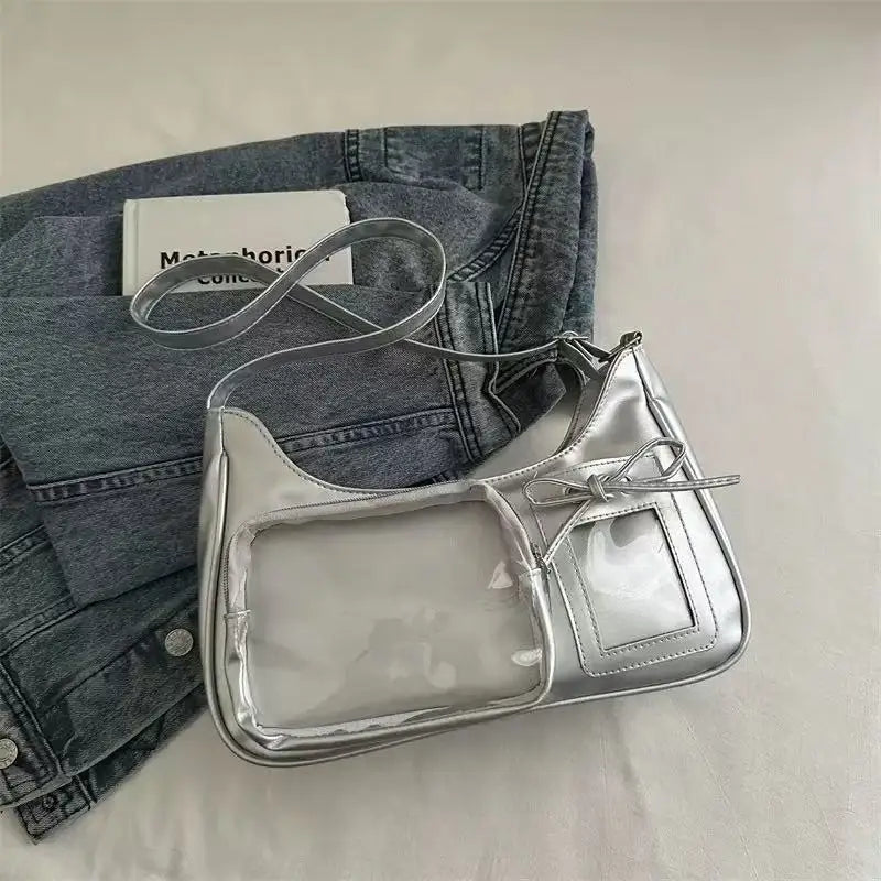 Y2K Clear Ita Crossbody Bag