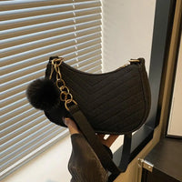 Mini Felt Saddle Bag
